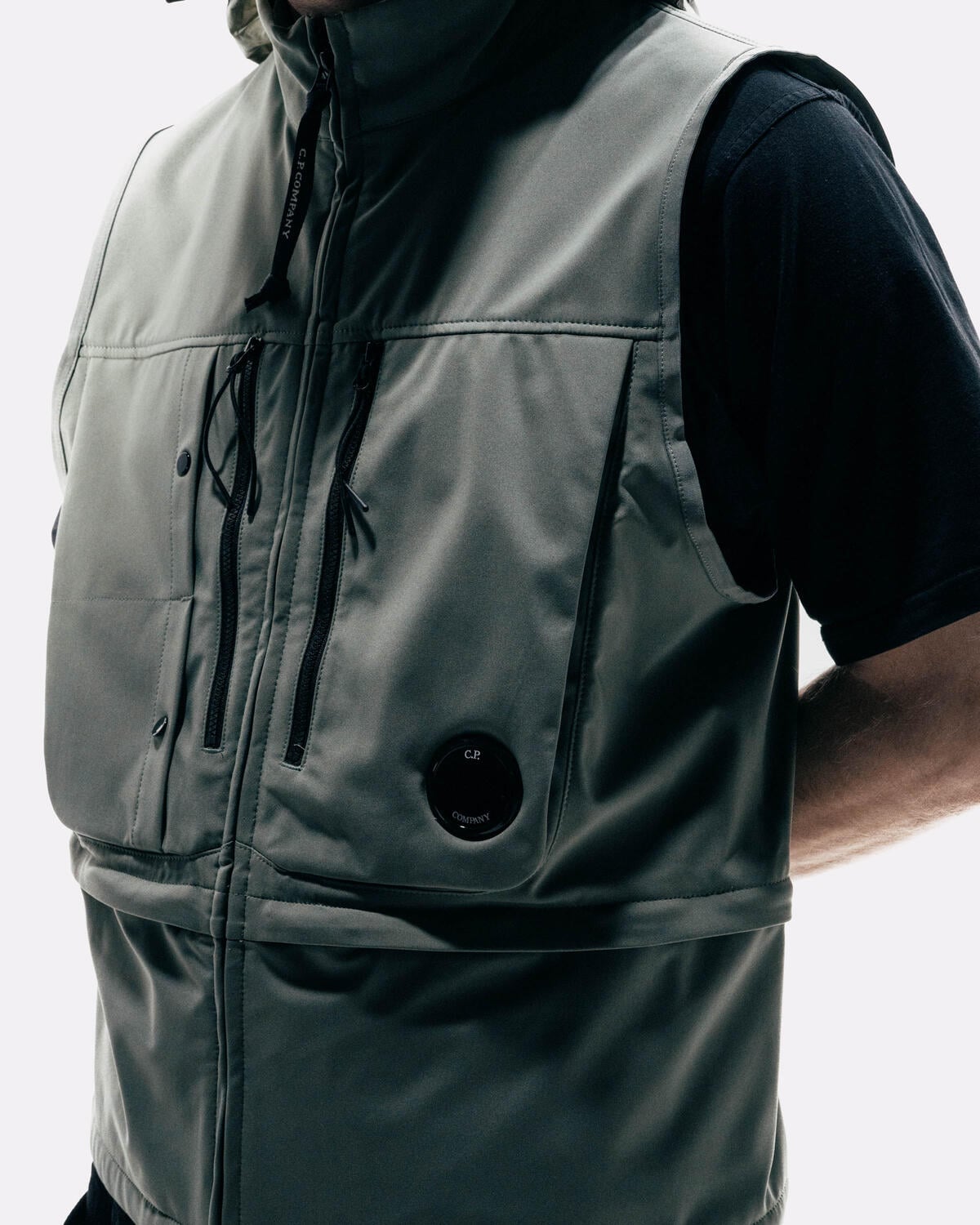 C.P. Company SHELL-R UTILITY VEST | 16CMOW105A005968A-627 | AFEW STORE